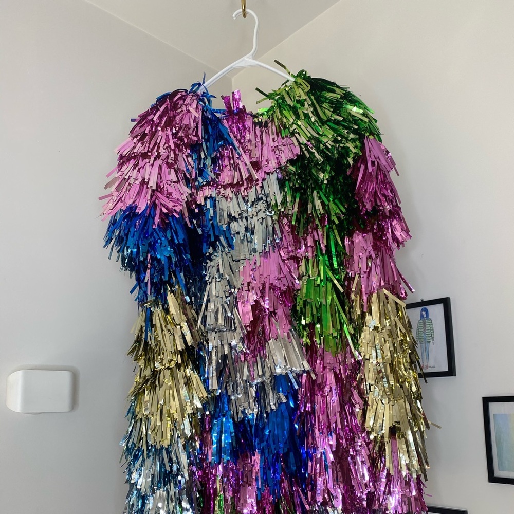 ONE OF A KIND Tinsel Dress